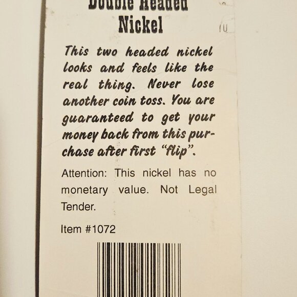2-Headed Nickel Prank - Picture 2 of 3